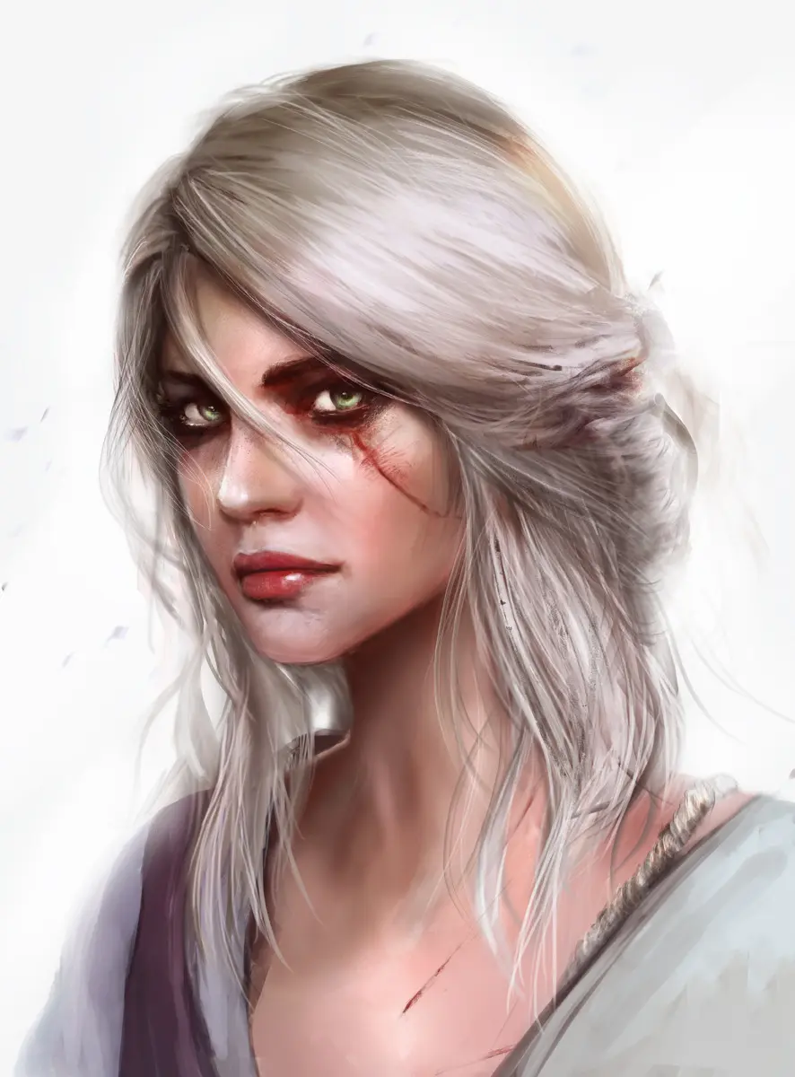 Fan Art of Ciri made by Mario Teodosio