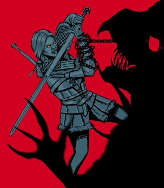 Fan Art of Ciri made by milicakujundzic