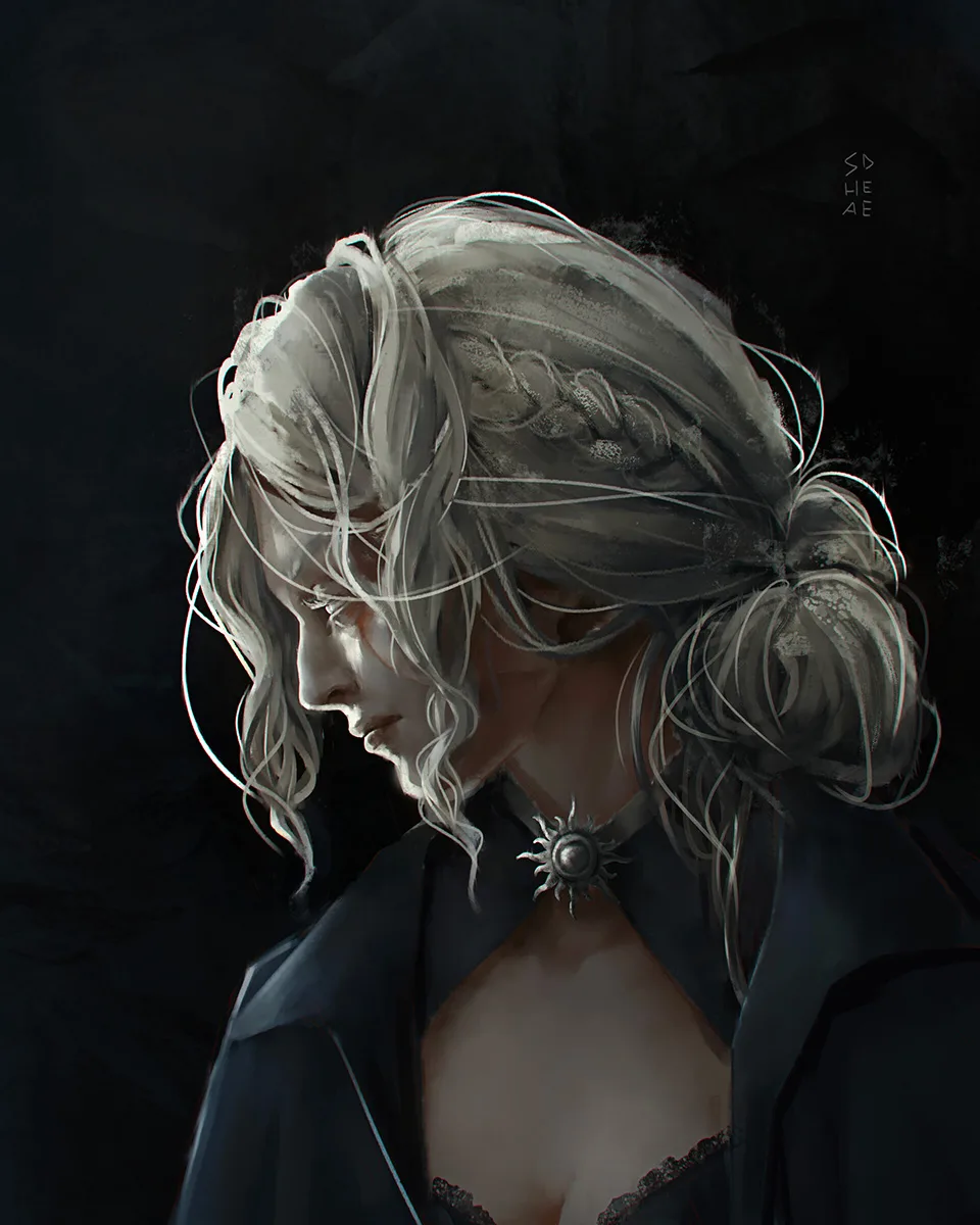 The empress of Nilfgaard, Cirilla Fiona Ellen Riannon, Art by Niki Ágoston