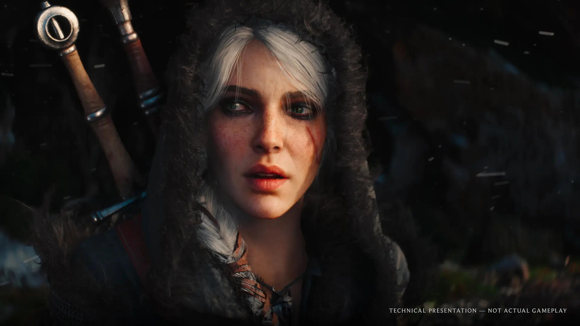 Ciri Witcher 4 Tech Demo